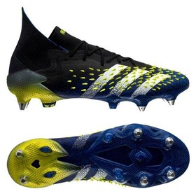 Бутсы Adidas Predator Freak.1 SG Core Black/Footwear White/Solar Yellow #grai.com.ua
