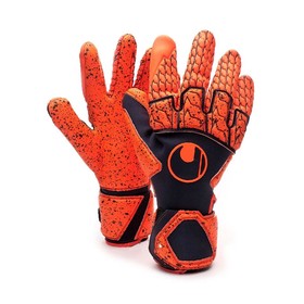 Вратарские перчатки Uhlsport Next Level Supergrip Reflex Orange/Black #grai.com.ua