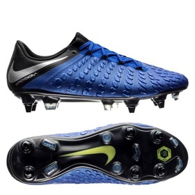 Бутсы Nike Hypervenom Phantom III Elite Anti-Clog SG-Pro Blue/Silver/Black #grai.com.ua