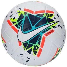 Футбольный мяч Nike Merlin II 19/20 White/Obsidian/Blue Fury #grai.com.ua