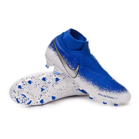 Бутсы Nike Phantom Vision Elite FG Blue/White #grai.com.ua