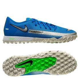 Сороконожки Nike Phantom GT Pro TF Photo Blue/Metallic Silver/Rage Green #grai.com.ua