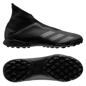 Детские сороконожки adidas Predator 20.3 Laceless TF Core Black #grai.com.ua