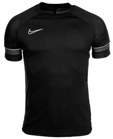 Футболка Nike Academy 21 Training Top Black/White/Anthracite #grai.com.ua
