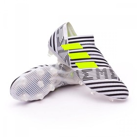 Бутсы Adidas Nemeziz 17+ 360 Agility FG White/Black #grai.com.ua