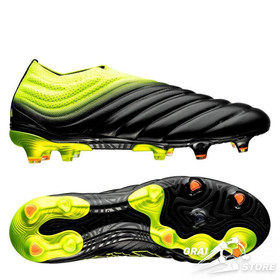 Бутсы adidas Copa 19+ FG/AG Black/Yellow #grai.com.ua