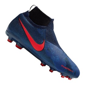 Детские бутсы Nike Phantom Vision Elite DF MG Obsidian/Crimson #grai.com.ua