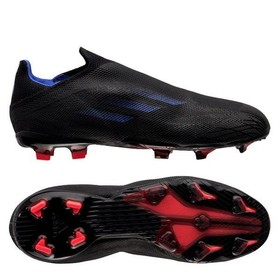 Детские бутсы adidas X Speedflow+ FG Black/Sonic Ink/Solar Yellow #grai.com.ua