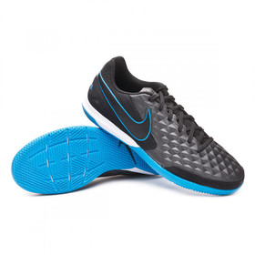 Футзалки Nike Tiempo Legend VIII Academy IC Black/Blue #grai.com.ua