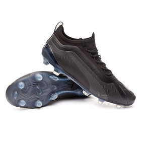 Бутсы Puma One 20.1 FG/AG Black/Asphalt #grai.com.ua