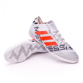 Детские футзалки adidas Nemeziz Messi Tango 17.3 IN White/Orange/Black #grai.com.ua