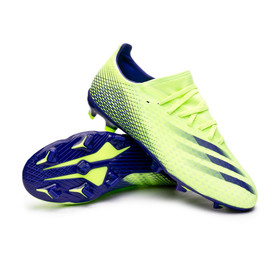 Бутсы adidas X Ghosted.3 FG/AG Signal Green/Energy Ink #grai.com.ua