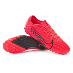 Сороконожки Nike Mercurial Vapor XIII Pro TF Laser Crimson/Black #grai.com.ua