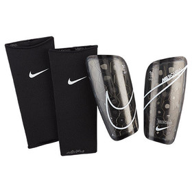 Футбольные щитки Nike Mercurial Lite Black/White #grai.com.ua
