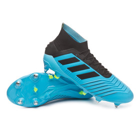 Бутсы adidas Predator 19.1 SG Bright Cyan/Black/Yellow #grai.com.ua