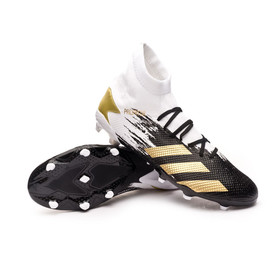 Бутсы adidas Predator 20.3 FG White/Gold Metallic/Core Black #grai.com.ua