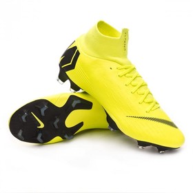 Бутсы Nike Mercurial Superfly VI Pro FG Volt/Black #grai.com.ua