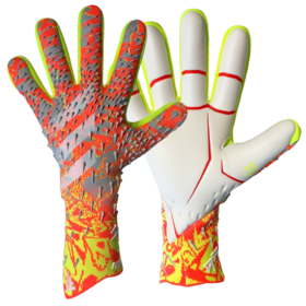 Вратарские перчатки Adidas Predator Pro Clear Grey/Turbo/Solar Yellow #grai.com.ua