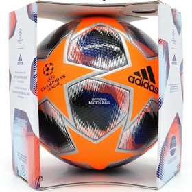 Футбольный мяч adidas Champions League 2020 Pro OMB Solar Orange/Royal Blue/Black #grai.com.ua