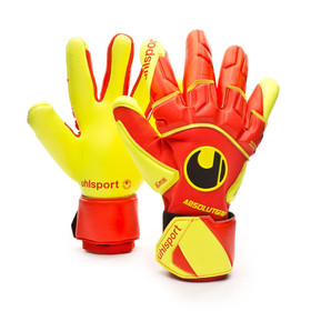 Вратарские перчатки Uhlsport Dynamic Impulse Absolutgrip Reflex Dynamic Orange/Fluor Yellow/Black #grai.com.ua