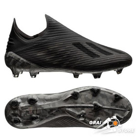Бутсы adidas X 19+ FG/AG Black/Grey #grai.com.ua