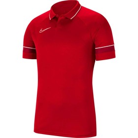 Футболка Nike Academy 21 Polo University Red/White/Gym Red #grai.com.ua