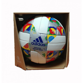 Футбольный мяч Adidas UEFA Nations League OMB 2018/19 White/Silver Metallic/Multicolor #grai.com.ua