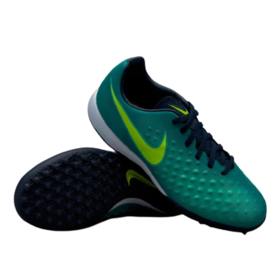 Детские сороконожки Nike MagistaX Opus II TF Rio Teal/Volt/Obsidian/Clear Jade #grai.com.ua