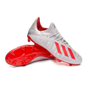 Бутсы adidas X 19.3 FG/AG Silver/Red/White #grai.com.ua