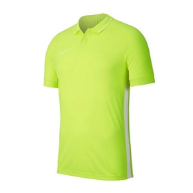 Футболка поло Nike Dry Academy 19 Yellow/White #grai.com.ua