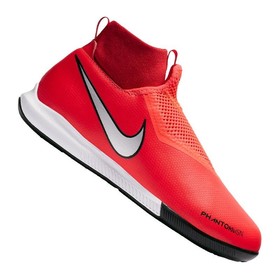 Детские футзалки Nike Phantom Vision Academy DF IC Crimson/Silver #grai.com.ua