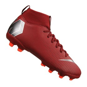 Детские бутсы Nike Mercurial Superfly VI Academy MG Red/Grey/Crimson #grai.com.ua