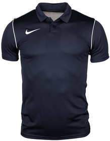 Футболка Polo полиэстер Nike Park 20 Obsidian/White #grai.com.ua