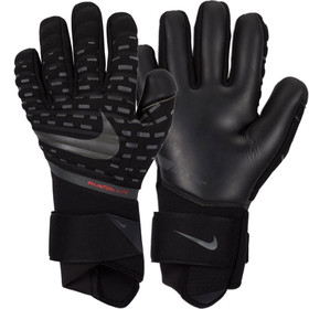 Вратарские перчатки Nike Phantom Elite ACC Black/Silver #grai.com.ua