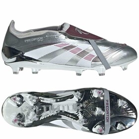 Бутси adidas Predator Elite Jude Bellingham FT FG Silver Metallic/Legacy Burgundy/Maroon LIMITED EDITION