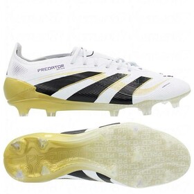 Бутси Adidas Predator Elite FG White/Core Black/Gold Mettal