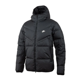 Куртка пуховик Nike Sportswear Windrunner Down Fill Black #grai.com.ua