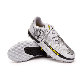 Детские сороконожки Nike Phantom GT Academy TF "Scorpion" Wolf Grey/Metallic Silver/Black LIMITED EDITION #grai.com.ua