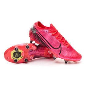 Бутсы Nike Mercurial Vapor XIII Elite SG-Pro Anti-Clog Laser Crimson/Black #grai.com.ua