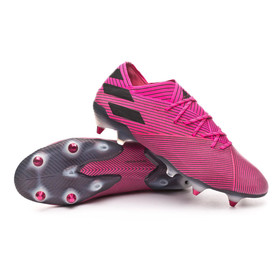 Бутсы adidas Nemeziz 19.1 SG Pink/Black #grai.com.ua