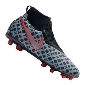 Детские бутсы Nike Phantom Vision Academy DF FG/MG EA Purple/Black #grai.com.ua