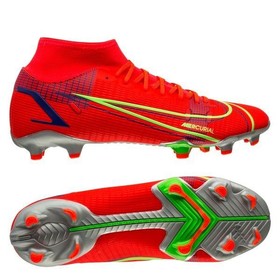 Бутсы Nike Mercurial Superfly 8 Academy MG Bright Crimson/Metallic Silver #grai.com.ua