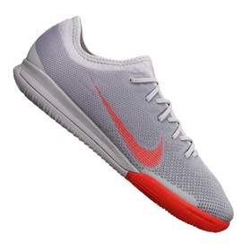 Футзалки Nike Mercurial VaporX XII Pro IC Grey/Crimson #grai.com.ua