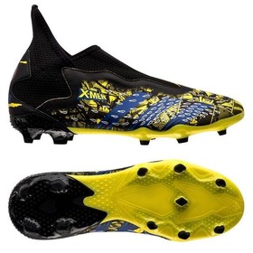 Детские бутсы Adidas Predator Freak.3 Laceless FG/AG Bright Yellow/Blue/Core Black LIMITED EDITION #grai.com.ua