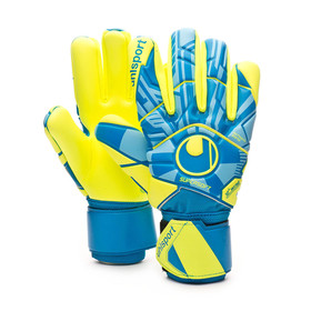 Вратарские перчатки Uhlsport Radar Control Supersoft HN Blue/Yellow #grai.com.ua