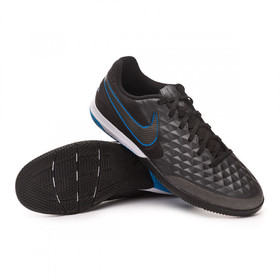 Футзалки Nike Tiempo Legend VIII Pro IC Black/Blue #grai.com.ua