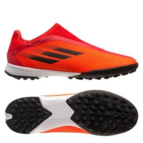 Детские сороконожки adidas X Speedflow.3 Laceless TF Red/Core Black/Solar Red #grai.com.ua