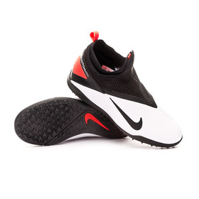 Детские сороконожки Nike Phantom Vision II Academy DF TF White/Black/Laser Crimson #grai.com.ua