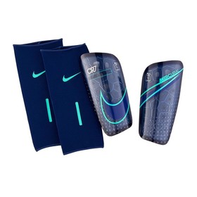 Футбольные щитки Nike Mercurial Lite CR7 Blue #grai.com.ua