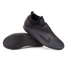 Сороконожки Nike React Phantom Vision II Pro DF TF Black #grai.com.ua
